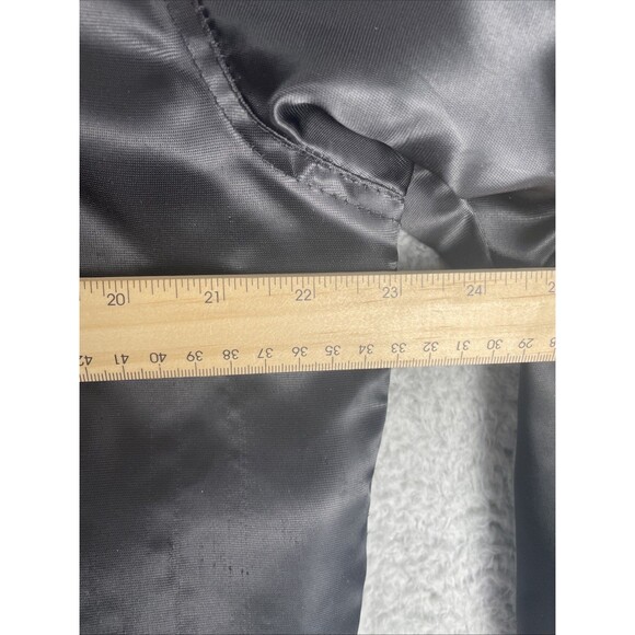 VTG 90s Baltimore Orioles Satin Bomber Varsity Jacket Mens Small Black MLB - Picture 12 of 16